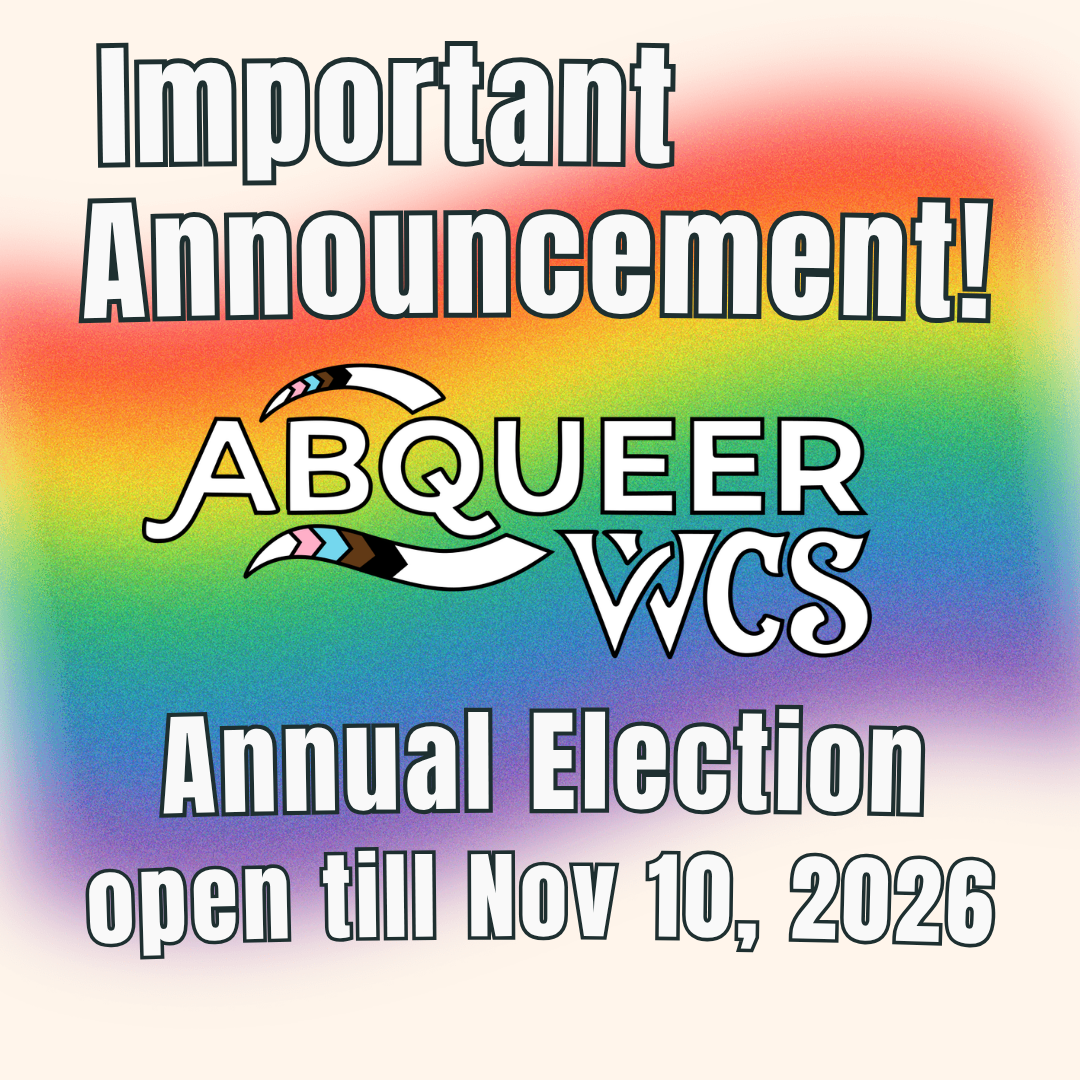 Important Announcement! ABQueer WCS Annual Election open till Nov 10, 2026